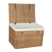 Red Hamper Large Light Steamed Storage Hamper