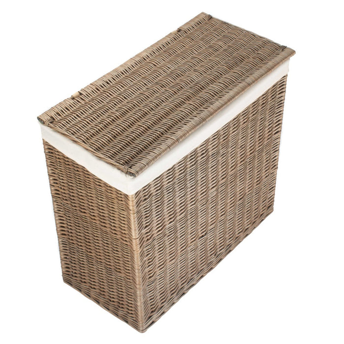 Rectangular Partition Laundry Basket