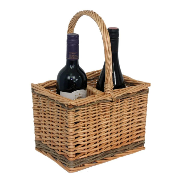 Drinks Baskets | The Willow Basket | UK