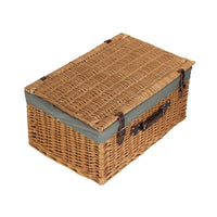 The Willow Basket Buff 62cm Picnic Basket