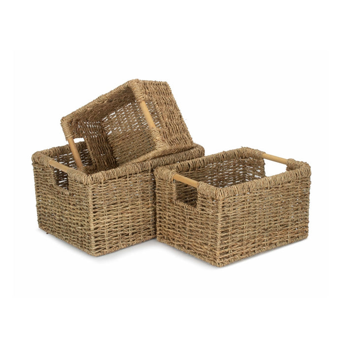 Nordic Seagrass Storage Basket