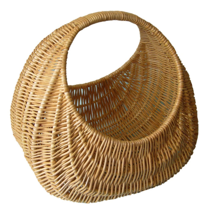 The Willow Basket Gondola Wicker Shopper Basket