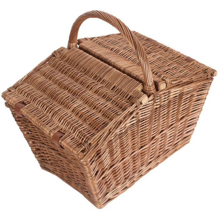 Large Elegant Picnic Wicker Basket