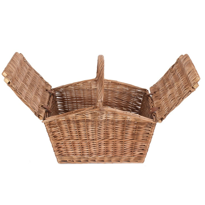 Large Elegant Picnic Wicker Basket